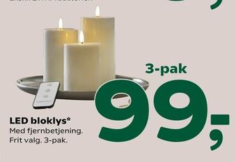 Coop 365 LED bloklys tilbud