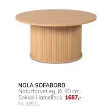 Daells Bolighus NOLA SOFABORD tilbud