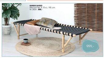 Daells Bolighus Bamboo daybed tilbud