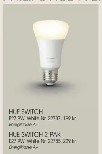 Daells Bolighus Hue switch 2-pak tilbud