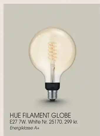 Daells Bolighus Hue filament globe tilbud