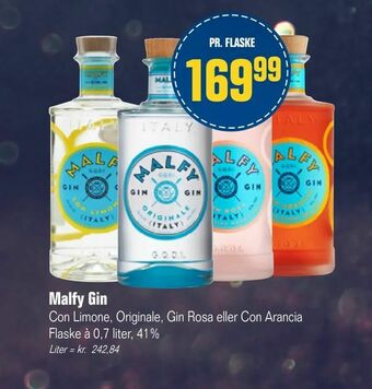 Otto Duborg Malfy Gin tilbud