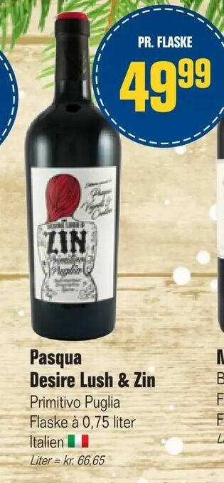 Pasqua Desire Lush & Zin