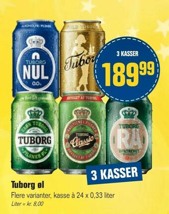 Otto Duborg Tuborg øl tilbud