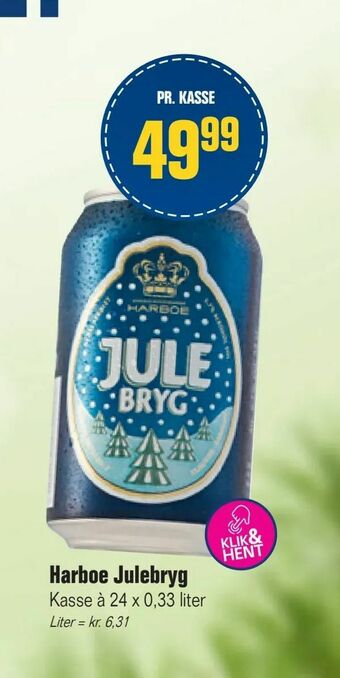 Otto Duborg Harboe Julebryg tilbud