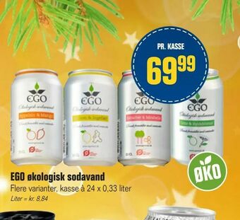Otto Duborg EGO økologisk sodavand tilbud