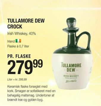 Otto Duborg Tullamore dew crock tilbud