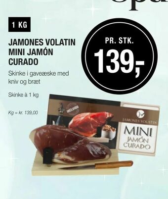 Otto Duborg Jamones volatin mini jamón curado tilbud