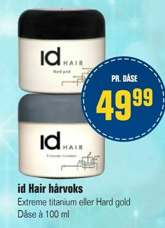 Otto Duborg id Hair hårvoks tilbud