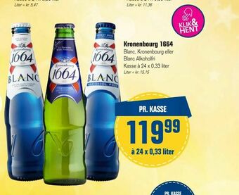 Otto Duborg Kronenbourg 1664 tilbud