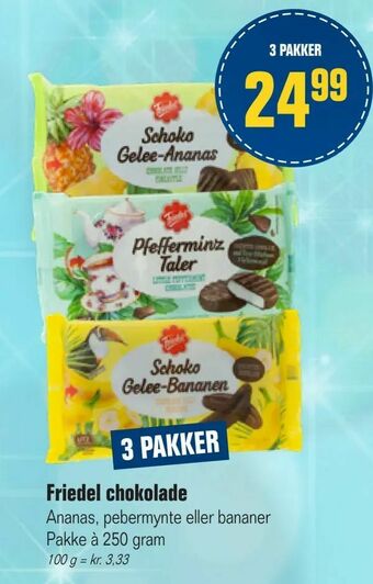 Friedel chokolade