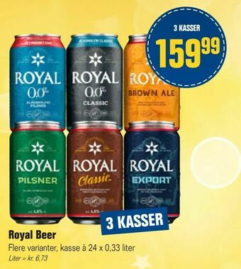 Otto Duborg Royal Beer tilbud