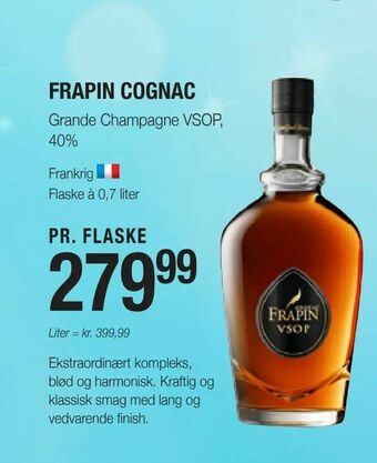Otto Duborg Frapin cognac tilbud
