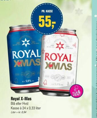 Otto Duborg Royal X-Mas tilbud