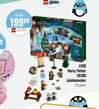 Otto Duborg LEGO Harry Potter 76390 Julekalender tilbud
