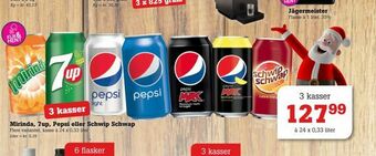 Poetzsch Padborg Mirinda, 7up, Pepsi eller Schwip Schwap tilbud