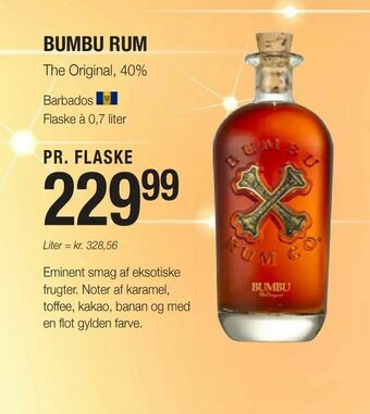 Otto Duborg Bumbu rum tilbud