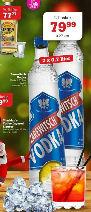 Poetzsch Padborg Zarewitsch Vodka tilbud