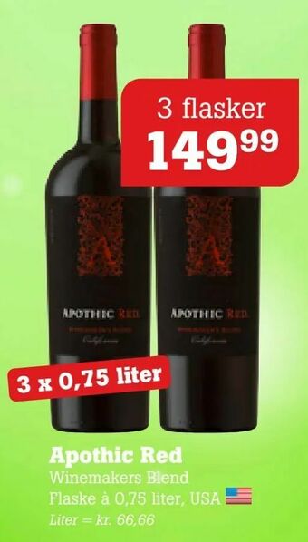 Apothic Red