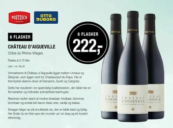 Poetzsch Padborg Château d'aigueville tilbud