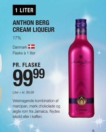 Poetzsch Padborg Anthon berg cream liqueur tilbud
