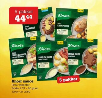 Poetzsch Padborg Knorr sauce tilbud