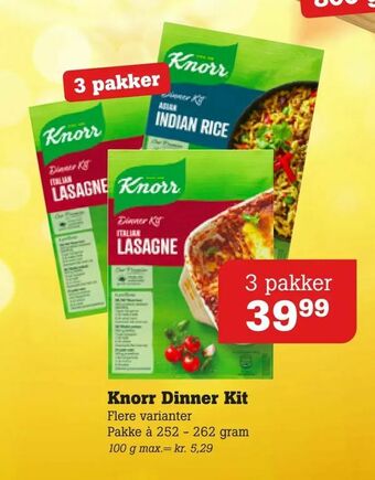 Poetzsch Padborg Knorr Dinner Kit tilbud