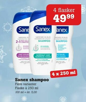 Poetzsch Padborg Sanex shampoo tilbud