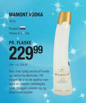 Poetzsch Padborg Mamont vodka tilbud