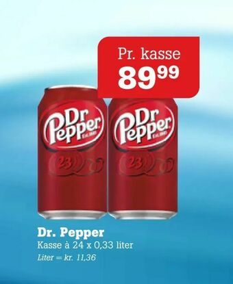 Poetzsch Padborg Dr. Pepper tilbud