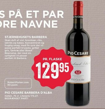 MENY Pio cesare barbera d'alba tilbud