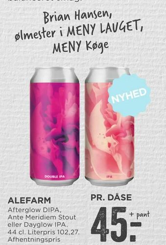 MENY Alefarm tilbud