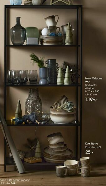 Bilka New Orleans reol tilbud