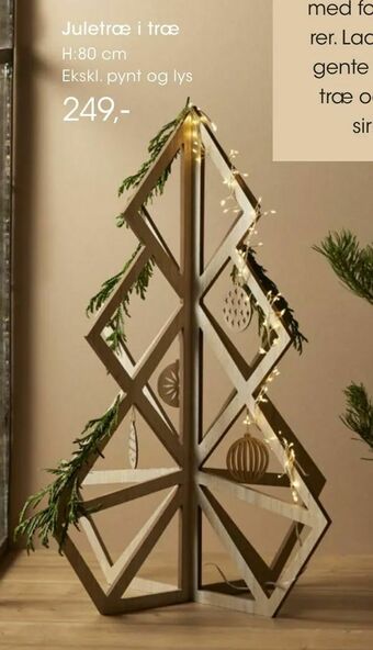 Bilka Juletræ i træ tilbud