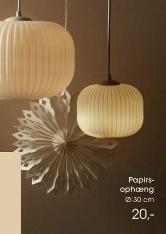 Bilka Papirs ophæng tilbud