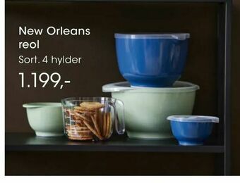 Bilka New Orleans reol tilbud