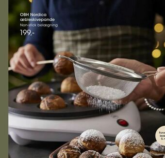Bilka OBH Nordica æbleskivepande tilbud