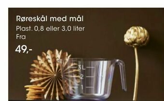 Bilka Røreskål med mål tilbud