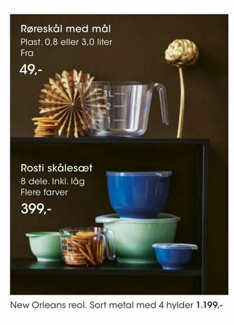 Bilka New Orleans reol tilbud