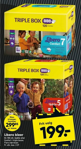 Bilka Libero bleer tilbud