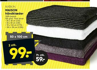 Bilka MAISON håndklæder tilbud