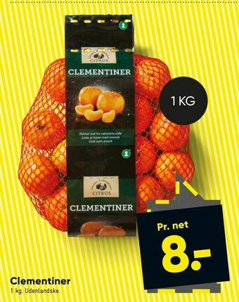 Bilka Clementiner tilbud