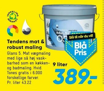 Tendens mat & robust maling