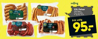 Bilka XXL Pølser tilbud