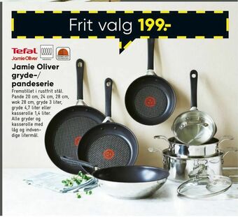 Bilka Jamie Oliver gryde-/ pandeserie tilbud