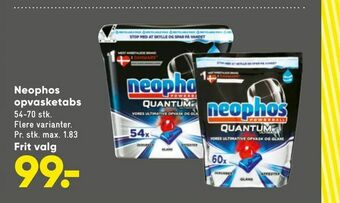 Bilka Neophos opvasketabs tilbud
