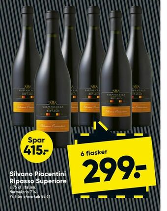 Bilka Silvano Piacentini Ripasso Superiore tilbud