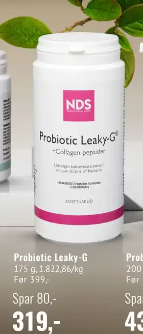 Helsam Probiotic Leaky-G tilbud