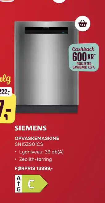 Skousen OPVASKEMASKINE tilbud