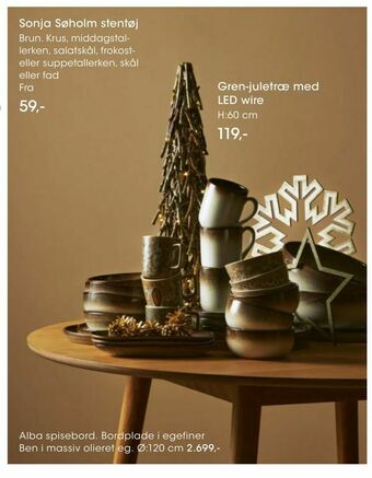 Bilka Alba spisebord tilbud